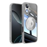 360 Holder Magsafe Acrylic Hybrid TPU Phone Case, For iPhone 17 Pro Max, For iPhone 17 Pro, For iPhone 17, For iPhone Air