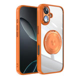 360 Holder Magsafe Acrylic Hybrid TPU Phone Case, For iPhone 17 Pro Max, For iPhone 17 Pro, For iPhone 17, For iPhone Air