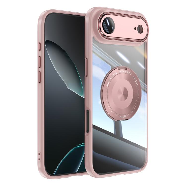 360 Holder Magsafe Acrylic Hybrid TPU Phone Case, For iPhone 17 Pro Max, For iPhone 17 Pro, For iPhone 17, For iPhone Air