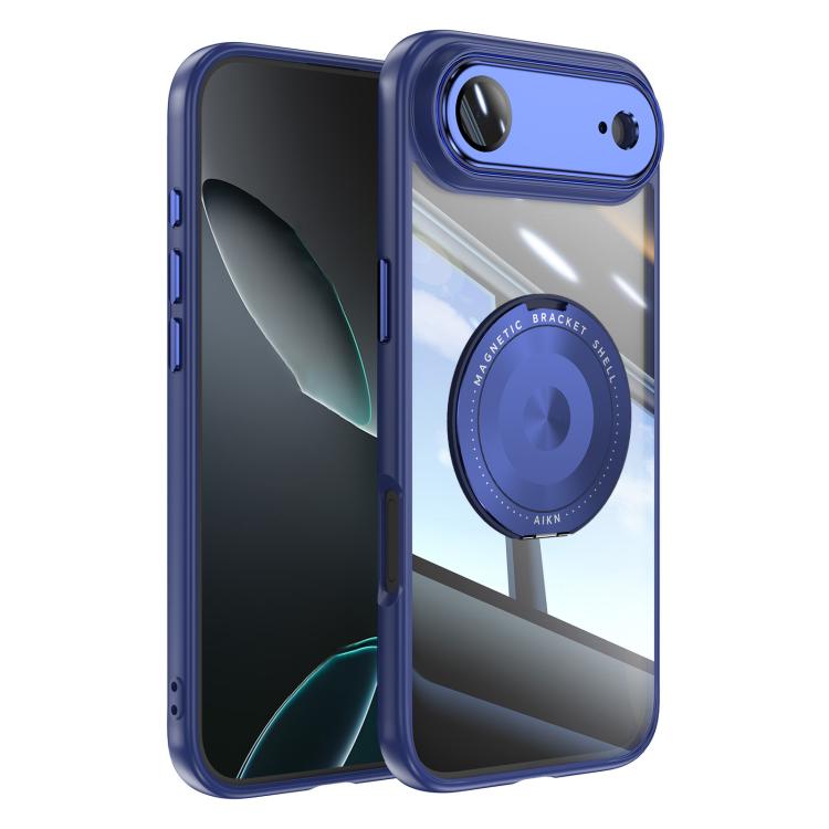 360 Holder Magsafe Acrylic Hybrid TPU Phone Case, For iPhone 17 Pro Max, For iPhone 17 Pro, For iPhone 17, For iPhone Air