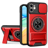 Lens Sliding Window Multifunctional Magnetic Shockproof Phone Case, For iPhone 13 Pro Max, For iPhone 13 Pro, For iPhone 12 Pro Max, For iPhone 11 Pro Max, For iPhone 11