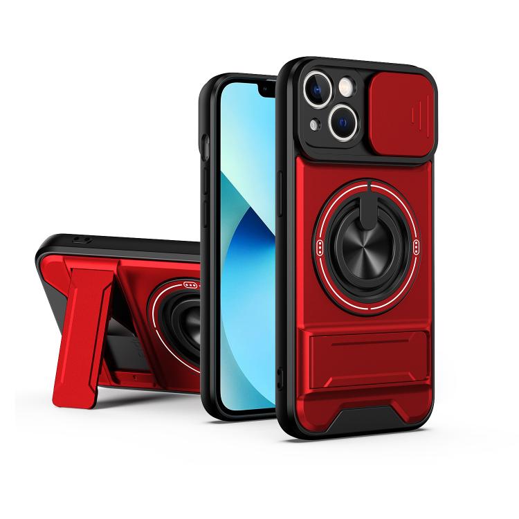 Lens Sliding Window Multifunctional Magnetic Shockproof Phone Case, For iPhone 13 Pro Max, For iPhone 13 Pro, For iPhone 13, For iPhone 12, For iPhone 12 Pro Max, For iPhone 12 Pro, For iPhone 11 Pro Max, For iPhone 11, For iPhone XR
