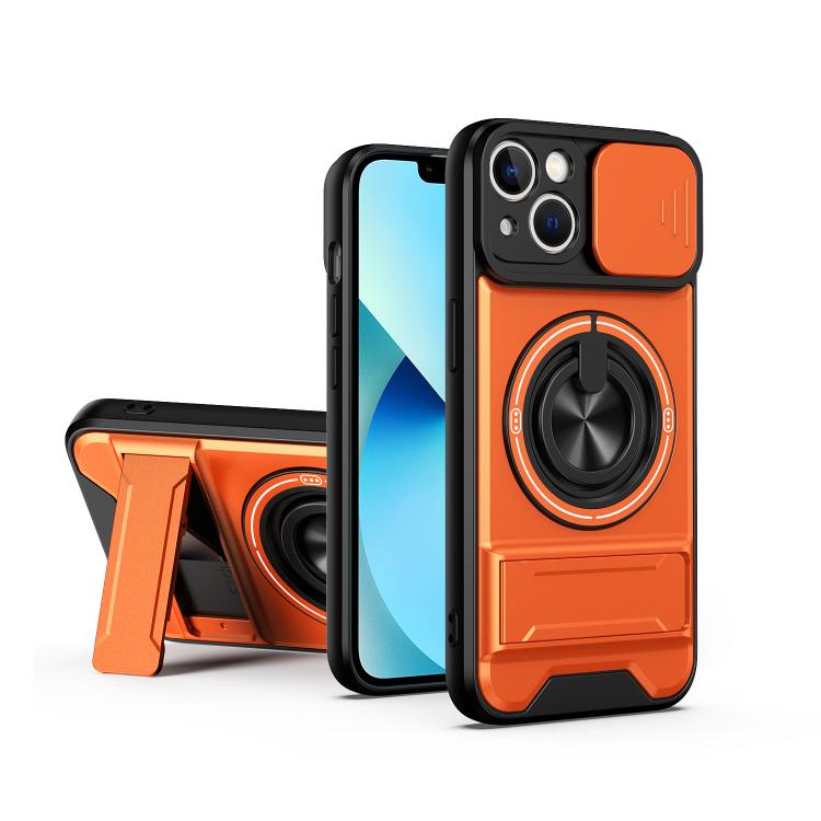 Lens Sliding Window Multifunctional Magnetic Shockproof Phone Case, For iPhone 13 Pro Max, For iPhone 13 Pro, For iPhone 13, For iPhone 12, For iPhone 12 Pro Max, For iPhone 12 Pro, For iPhone 11 Pro Max, For iPhone 11, For iPhone XR