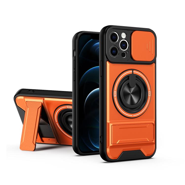 Lens Sliding Window Multifunctional Magnetic Shockproof Phone Case, For iPhone 13 Pro Max, For iPhone 13 Pro, For iPhone 13, For iPhone 12, For iPhone 12 Pro Max, For iPhone 12 Pro, For iPhone 11 Pro Max, For iPhone 11, For iPhone XR