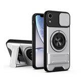 Lens Sliding Window Multifunctional Magnetic Shockproof Phone Case, For iPhone 13 Pro Max, For iPhone 13 Pro, For iPhone 13, For iPhone 12, For iPhone 12 Pro Max, For iPhone 12 Pro, For iPhone 11 Pro Max, For iPhone 11, For iPhone XR