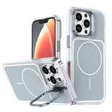 Bright Color Blocking Camera Bracket Magnetic Phone Case, For iPhone 14 Pro, For iPhone 14 Pro Max, For iPhone 13 Pro Max, For iPhone 13 Pro