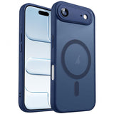XDcase Skin Feel Magnetic Frosted Phone Case with Lens Film, For iPhone 17 Pro Max, For iPhone 17 Pro, For iPhone 17, For iPhone Air