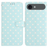 Small Dots Pattern Vegan Leather Phone Case, For iPhone 17e / 16e, For iPhone 17 Pro Max, For iPhone 17 Pro, For iPhone 17, For iPhone Air, For iPhone 16 Pro Max, For iPhone 16 Pro, For iPhone 16 Plus