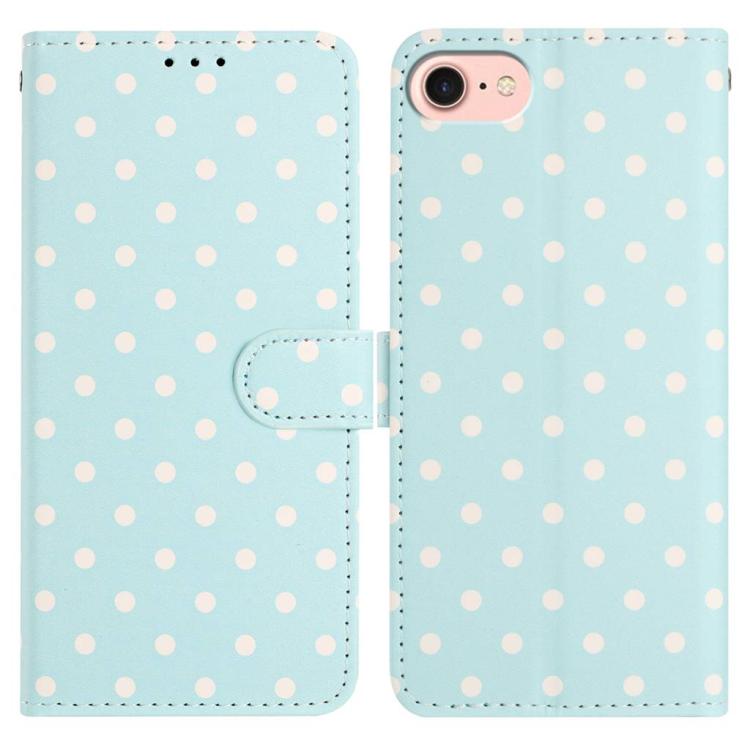 Small Dots Pattern Vegan Leather Phone Case, For iPhone 14 Pro Max, For iPhone SE 2022 / SE 2020 / 7 / 8, For iPhone 13 Pro Max, For iPhone 13 Pro, For iPhone 13, For iPhone 13 mini, For iPhone 12 Pro Max, For iPhone 12 / 12 Pro