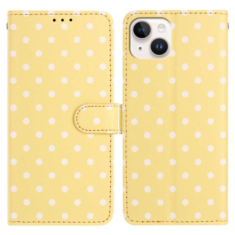Small Dots Pattern Vegan Leather Phone Case, For iPhone 14 Pro Max, For iPhone SE 2022 / SE 2020 / 7 / 8, For iPhone 13 Pro Max, For iPhone 13 Pro, For iPhone 13, For iPhone 13 mini, For iPhone 12 Pro Max, For iPhone 12 / 12 Pro