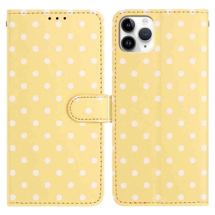 Small Dots Pattern Vegan Leather Phone Case, For iPhone 11 Pro Max, For iPhone 11, For iPhone 11 Pro, For iPhone X / XS, For iPhone XR, For iPhone XS Max, For iPhone 8 Plus / 7 Plus