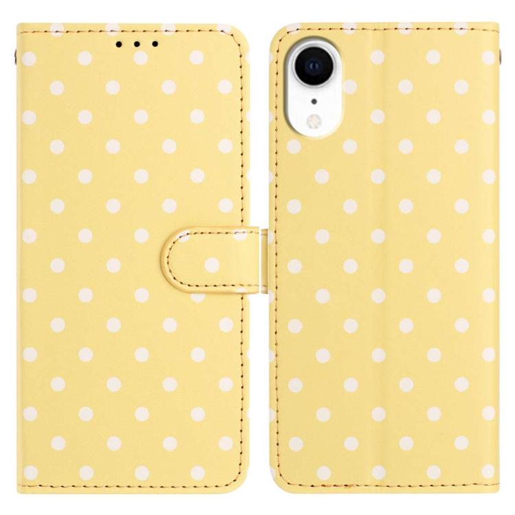 Small Dots Pattern Vegan Leather Phone Case, For iPhone 11 Pro Max, For iPhone 11, For iPhone 11 Pro, For iPhone X / XS, For iPhone XR, For iPhone XS Max, For iPhone 8 Plus / 7 Plus