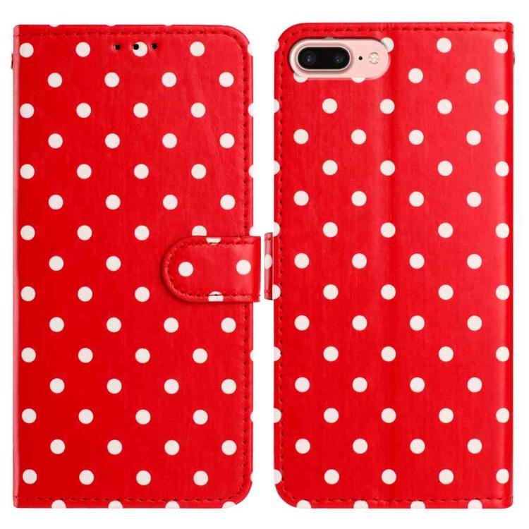 Small Dots Pattern Vegan Leather Phone Case, For iPhone 11 Pro Max, For iPhone 11, For iPhone 11 Pro, For iPhone X / XS, For iPhone XR, For iPhone XS Max, For iPhone 8 Plus / 7 Plus