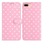 Small Dots Pattern Vegan Leather Phone Case, For iPhone 11 Pro Max, For iPhone 11, For iPhone 11 Pro, For iPhone X / XS, For iPhone XR, For iPhone XS Max, For iPhone 8 Plus / 7 Plus