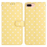 Small Dots Pattern Vegan Leather Phone Case, For iPhone 11 Pro Max, For iPhone 11, For iPhone 11 Pro, For iPhone X / XS, For iPhone XR, For iPhone XS Max, For iPhone 8 Plus / 7 Plus