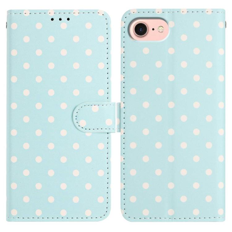 Small Dots Pattern Vegan Leather Phone Case, For iPhone 17e / 16e, For iPhone 17 Pro Max, For iPhone 17 Pro, For iPhone 17, For iPhone Air, For iPhone 16 Pro Max, For iPhone 16 Pro, For iPhone 16 Plus