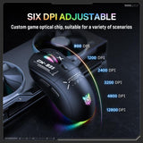 ONIKUMA CW935 12800DPI 2.4GHz + BT + Wired Tri-mode RGB Wireless Mouse, CW935