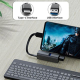 Portable Multi-Functional Dock Station HUB Adapter, USB to USB3.0 and Dual USB2.0, Type-C to USB3.0 and Dual USB2.0, USB to USB3.0, Dual USB2.0, SD, TF Card, Type-C to USB3.0, Dual USB2.0, SD, TF Card