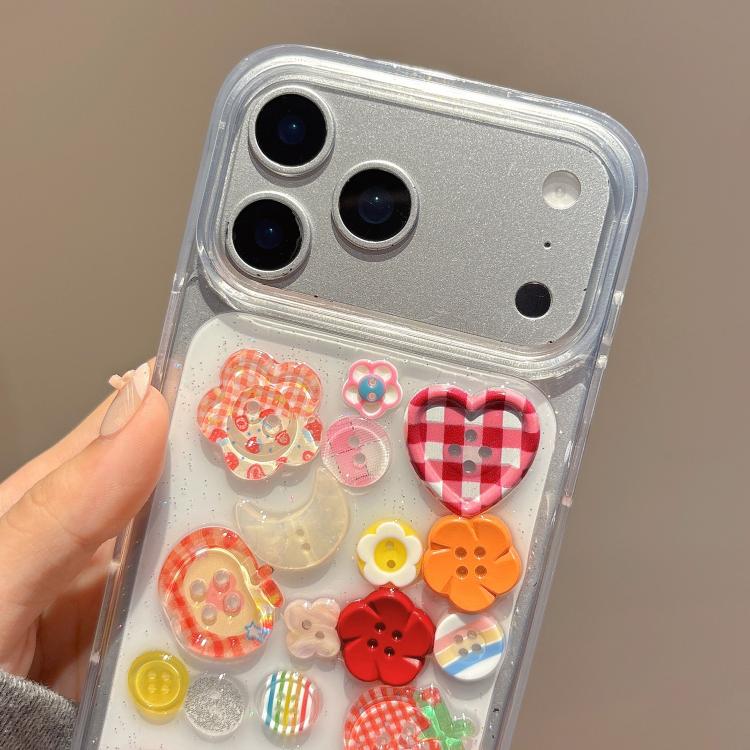 Epoxy Resin 3D Pattern Acrylic Transparent Phone Case, For iPhone 13 Pro Max, For iPhone 13 Pro, For iPhone 13, For iPhone 12, For iPhone 12 Pro Max, For iPhone 12 Pro, For iPhone 11