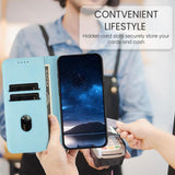 Tulips Butterfly Pattern Magnetic Vegan Leather Phone Case, For iPhone 17e / 16e, For iPhone 17 Pro Max, For iPhone 17 Pro, For iPhone 17