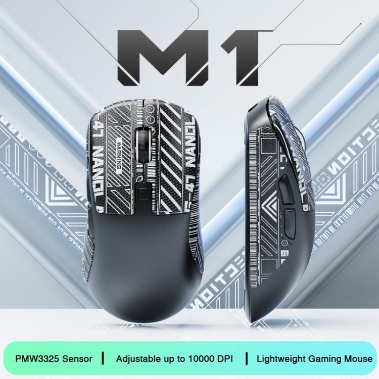 LINGBAO M1 Bluetooth Triple-mode Wireless Mouse, M1 (Black), M1 (Yellow)