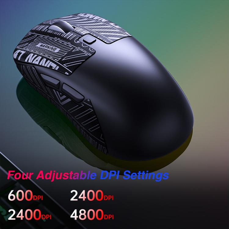 LINGBAO M1 Bluetooth Triple-mode Wireless Mouse, M1 (Black), M1 (Yellow)