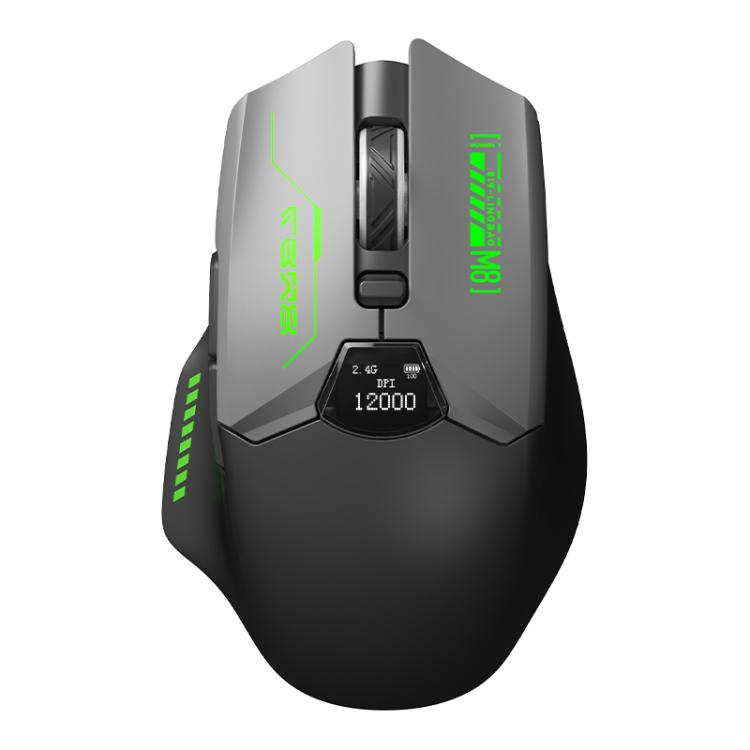 LINGBAO M8 Bluetooth Triple-mode Wireless Mouse with Intelligent Screen Display, M8 (Pink), M8 (Black)