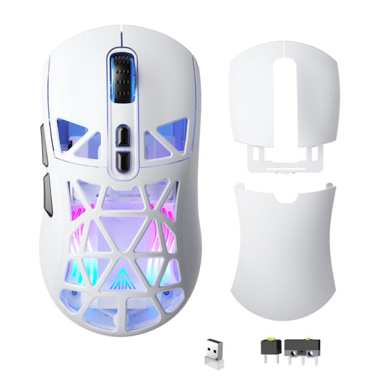 SOLAKAKA SM802 Ultra-light 2.4GHz + BT + Wired Tri-mode Wireless Mouse, SM802