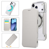 Ultra-thin Magnetic Plating Vegan Leather Phone Case, For iPhone 17 Pro Max, For iPhone 17 Pro, For iPhone 17, For iPhone Air, For iPhone 16e, For iPhone 16 Pro Max