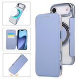 Ultra-thin Magnetic Plating Vegan Leather Phone Case, For iPhone 17 Pro Max, For iPhone 17 Pro, For iPhone 17, For iPhone Air, For iPhone 16e, For iPhone 16 Pro Max