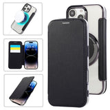 Ultra-thin Magnetic Plating Vegan Leather Phone Case, For iPhone 17 Pro Max, For iPhone 17 Pro, For iPhone 17, For iPhone Air, For iPhone 16e, For iPhone 16 Pro Max
