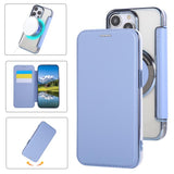 Ultra-thin Magnetic Plating Vegan Leather Phone Case, For iPhone 16 Pro, For iPhone 16 Plus, For iPhone 16, For iPhone 15 Pro Max, For iPhone 15 Pro, For iPhone 15 Plus / 14 Plus