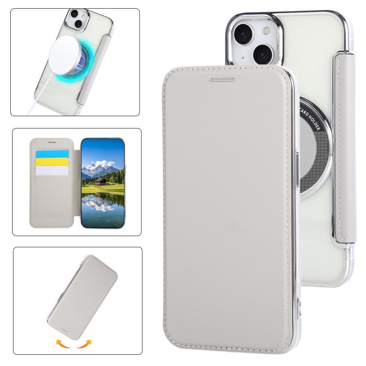 Ultra-thin Magnetic Plating Vegan Leather Phone Case, For iPhone 16 Pro, For iPhone 16 Plus, For iPhone 16, For iPhone 15 Pro Max, For iPhone 15 Pro, For iPhone 15 Plus / 14 Plus