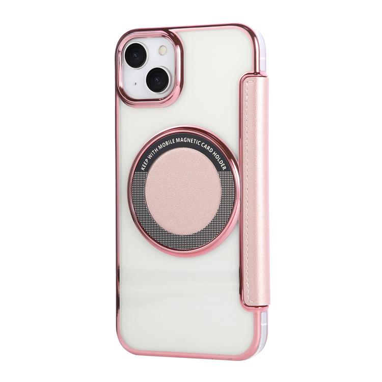 Ultra-thin Magnetic Plating Vegan Leather Phone Case, For iPhone 15, For iPhone 14 / 13, For iPhone 14 Pro, For iPhone 14 Pro Max, For iPhone 13 Pro Max, For iPhone 13 Pro