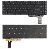 For ASUS Vivobook X1504 X1504Z X1504V X1504VA US Version Backlit Laptop Keyboard, For ASUS Vivobook X1504(Black)