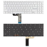 For ASUS Vivobook Pro 16 K6502 K6602 ZC ZE US Version Backlit Laptop Keyboard, For ASUS Vivobook Pro 16(Silver)