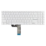 For ASUS Vivobook Pro 16 K6502 K6602 ZC ZE US Version Backlit Laptop Keyboard, For ASUS Vivobook Pro 16(Silver)
