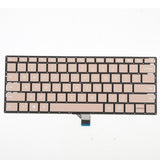 US Version Laptop Keyboard, For Microsoft Surface Laptop 3 / 4(Gold)