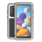 LOVE MEI Metal Shockproof Waterproof Dustproof Protective Case with Glass, For Samsung Galaxy A21 (US Version), For Samsung Galaxy A51 5G, For Samsung Galaxy A71 5G, For Samsung Galaxy S20 FE