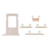 SIM Card Tray + Side Key for iPhone 11, For iPhone 11(Single card), For iPhone 11(Yellow)(Single card), For iPhone 11 (Purple)(Single card), For iPhone 11