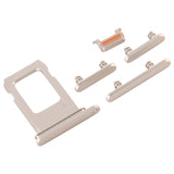 SIM Card Tray + Side Key for iPhone 11, For iPhone 11(Single card), For iPhone 11(Yellow)(Single card), For iPhone 11 (Purple)(Single card), For iPhone 11
