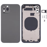 Back Housing Cover with Appearance Imitation of iP13 Pro for iPhone 11, for iPhone 11(Black), for iPhone 11(White)
