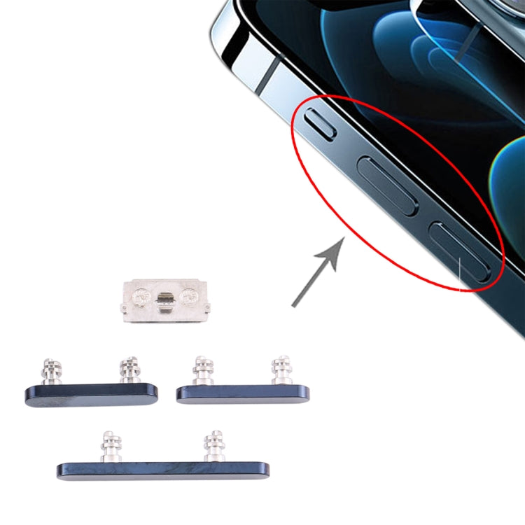 Power Button and Volume Control Button for iPhone 12 Pro, For iPhone 12 Pro