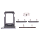 SIM Card Tray + SIM Card Tray + Side Keys for iPhone 12 Pro, For iPhone 12 Pro (double card)