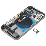 Battery Back Cover Assembly (with Side Keys & Speaker Ringer Buzzer & Motor & Camera Lens & Card Tray & Power Button + Volume Button + Charging Port & Wireless Charging Module) for iPhone 12 Pro, For iPhone 12 Pro(Black), For iPhone 12 Pro(Gold)       ...