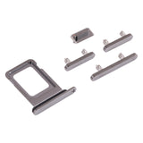 SIM Card Tray + SIM Card Tray + Side Keys for iPhone 13 Pro, For iPhone 13 Pro (double card)