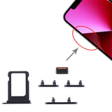 SIM Card Tray + Side Keys for iPhone 13(Starlight), For iPhone 13