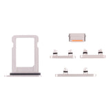 SIM Card Tray + Side Keys for iPhone 13(Starlight), For iPhone 13