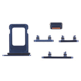 SIM Card Tray + SIM Card Tray + Side Keys for iPhone 13, For iPhone 13(double card)