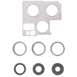 Camera Lens Cover With Retaining Bracket for iPhone 13 Pro Max(Graphite), For iPhone 13 Pro Max